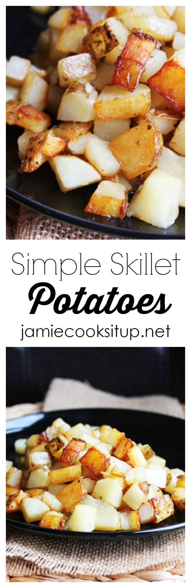 Breakfast Potatoes Skillet
 Simple Skillet Breakfast Potatoes