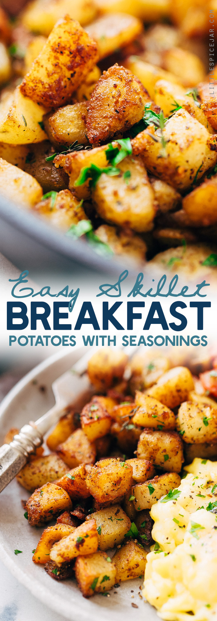 Breakfast Potatoes Skillet
 Easy Skillet Breakfast Potatoes Recipe