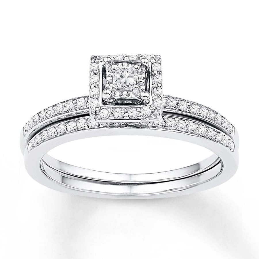 Bridal Sets Princess Cut
 2019 Popular Princess Cut Diamond Wedding Rings Sets