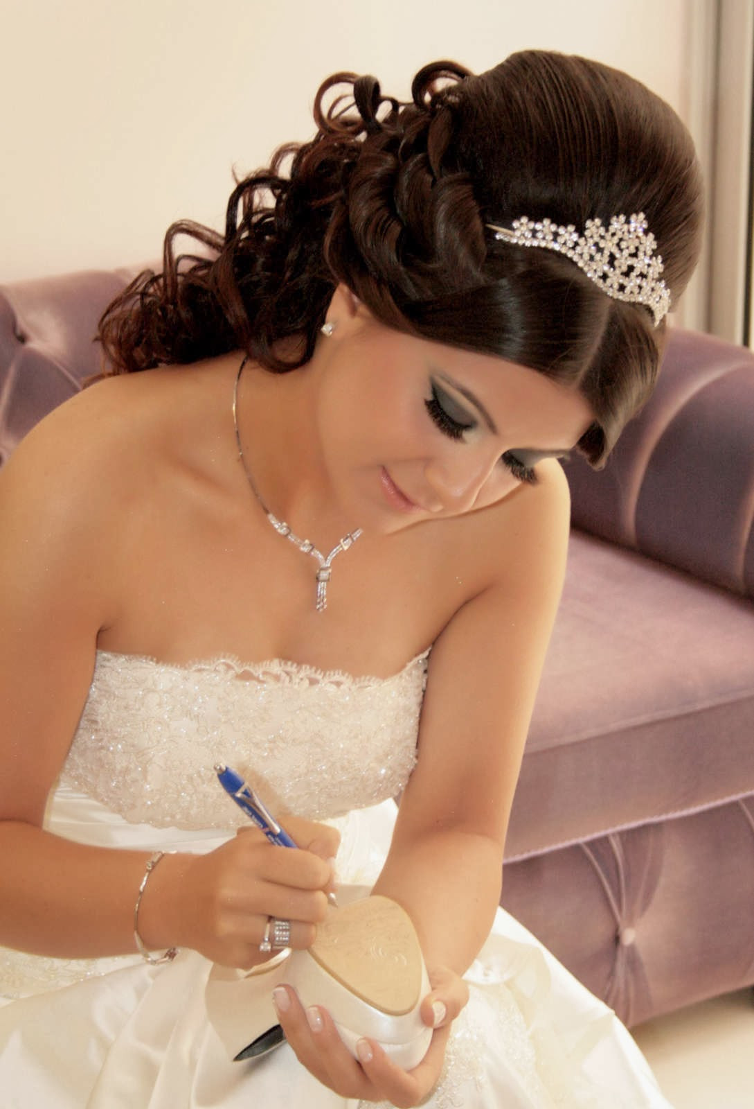Brides Hairstyles With Tiara
 Wedding Hairstyles With Tiara 2014
