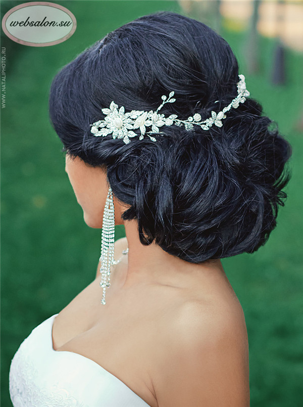 Bridesmaid Hairstyles Black Hair
 Top 25 Stylish Bridal Wedding Hairstyles for Long Hair