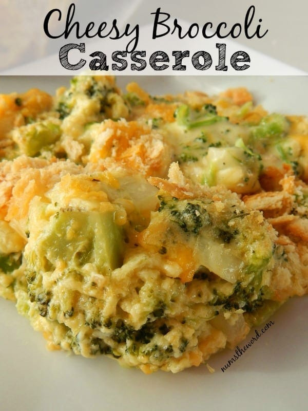 Broccoli Cheese Bake
 Cheesy Broccoli Casserole NumsTheWord
