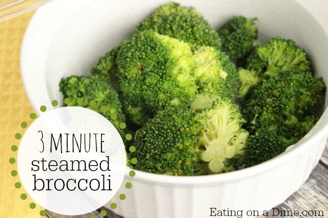 Broccoli In Microwave
 How to Steam Broccoli in the Microwave Eating on a Dime