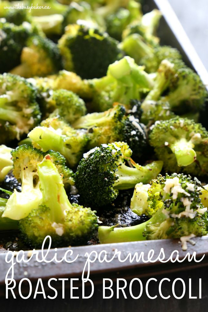 Broccoli Main Dish Recipes
 This Garlic Parmesan Roasted Broccoli is a quick and easy