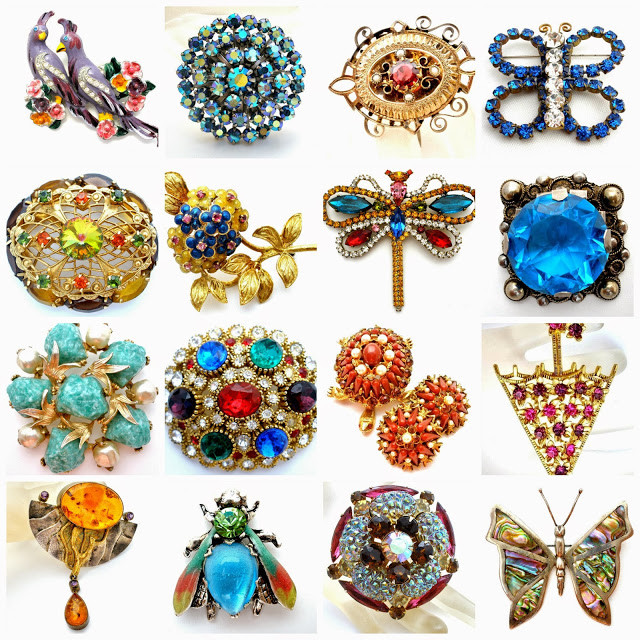 Brooches Jewellery
 The Jewelry Lady s Store Vintage And Antique Brooches