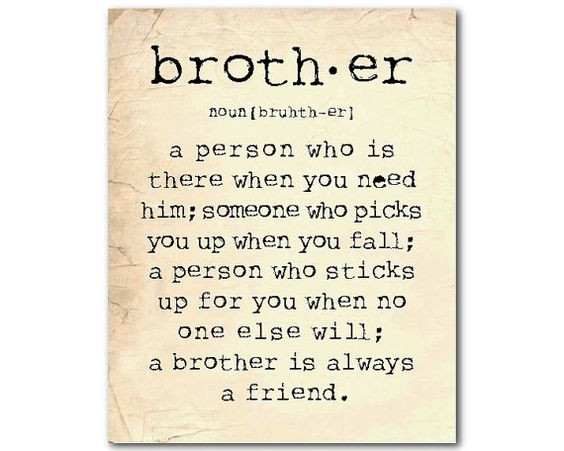 Brothers For Life Quotes
 quote of your life Best Quotes About Brother