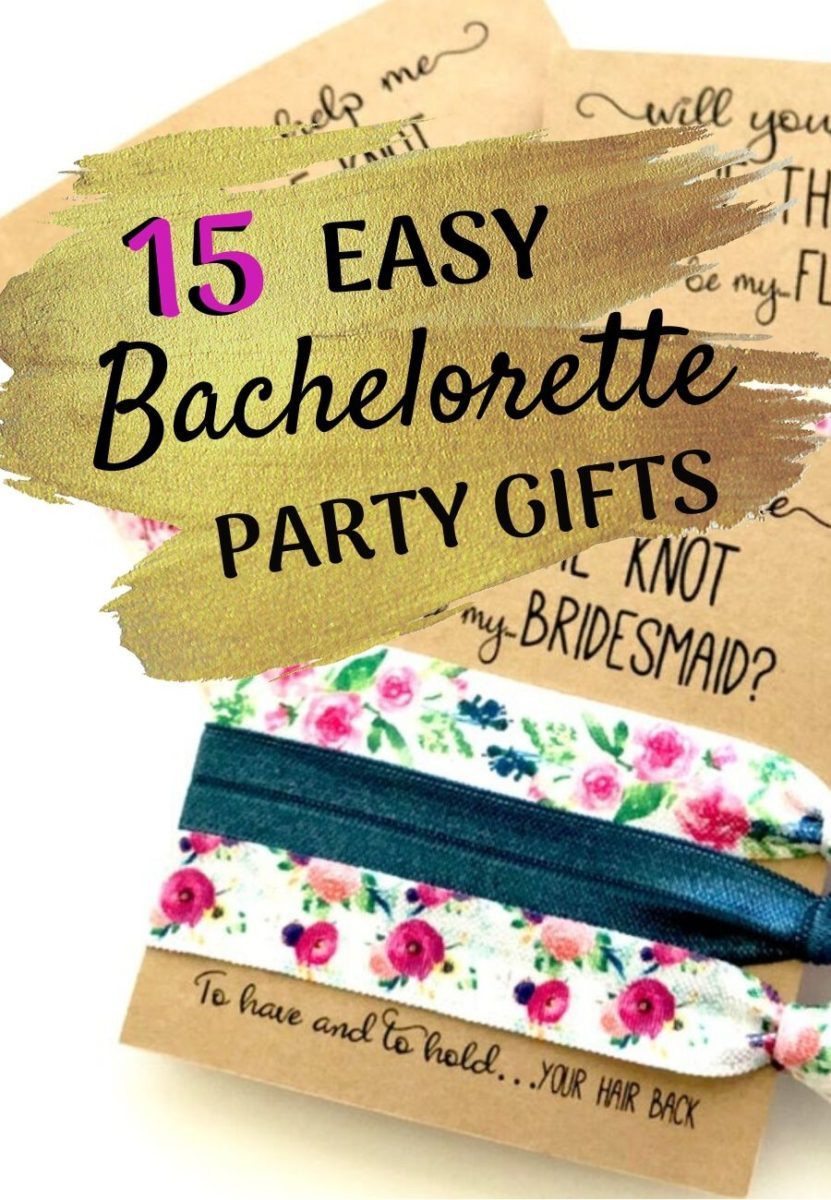Budget Friendly Bachelorette Party Ideas
 15 Easy Bachelorette Party Gift Ideas The Swag Elephant