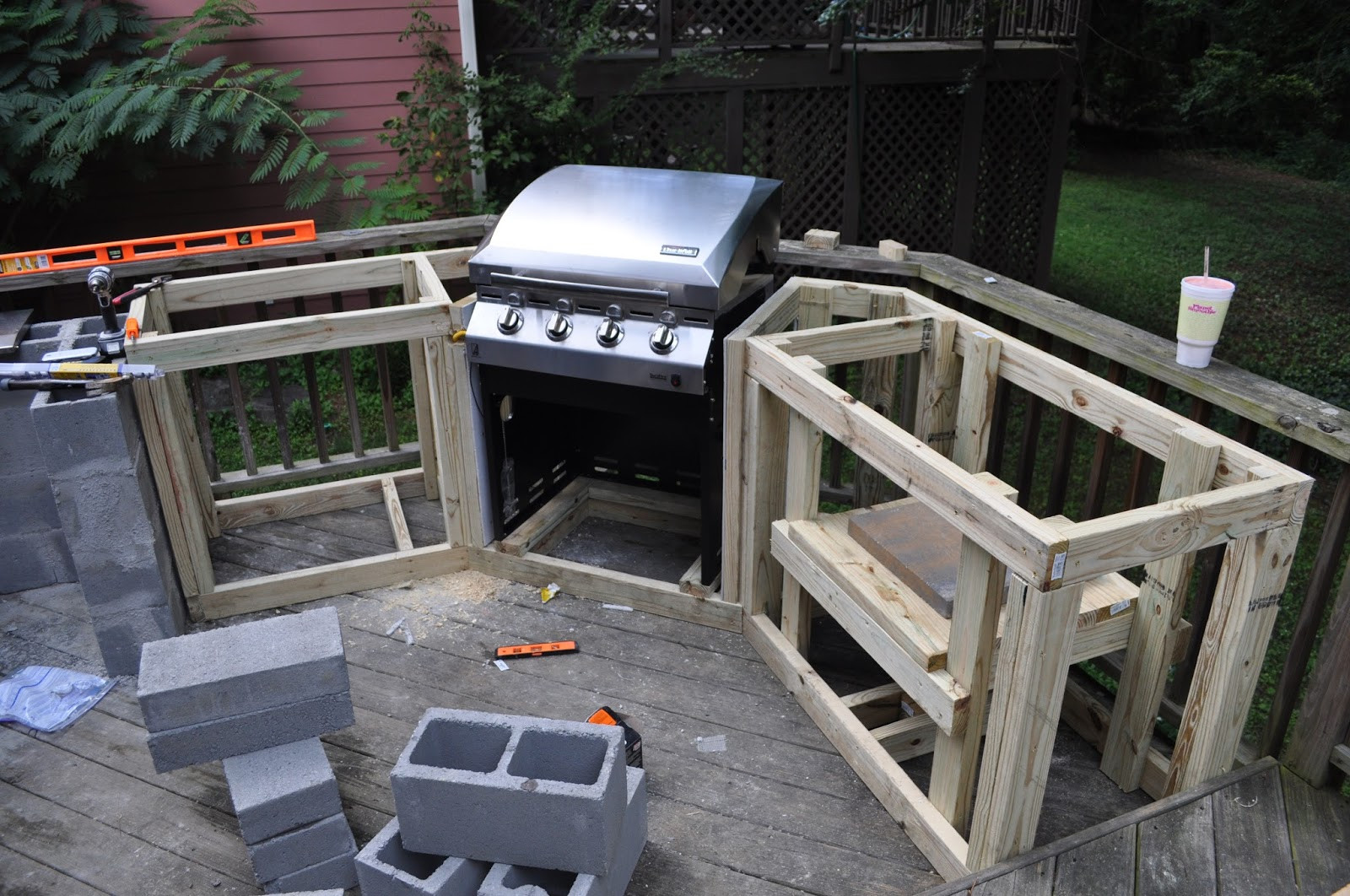 Building An Outdoor Kitchen
 The Cow Spot Outdoor Kitchen Part 1