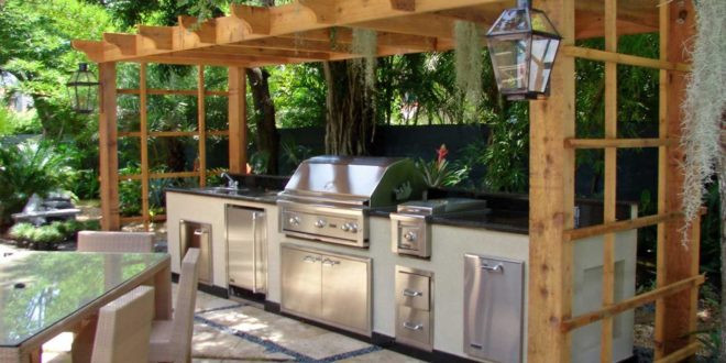 Building An Outdoor Kitchen
 17 Outdoor Kitchen Plans Turn Your Backyard Into