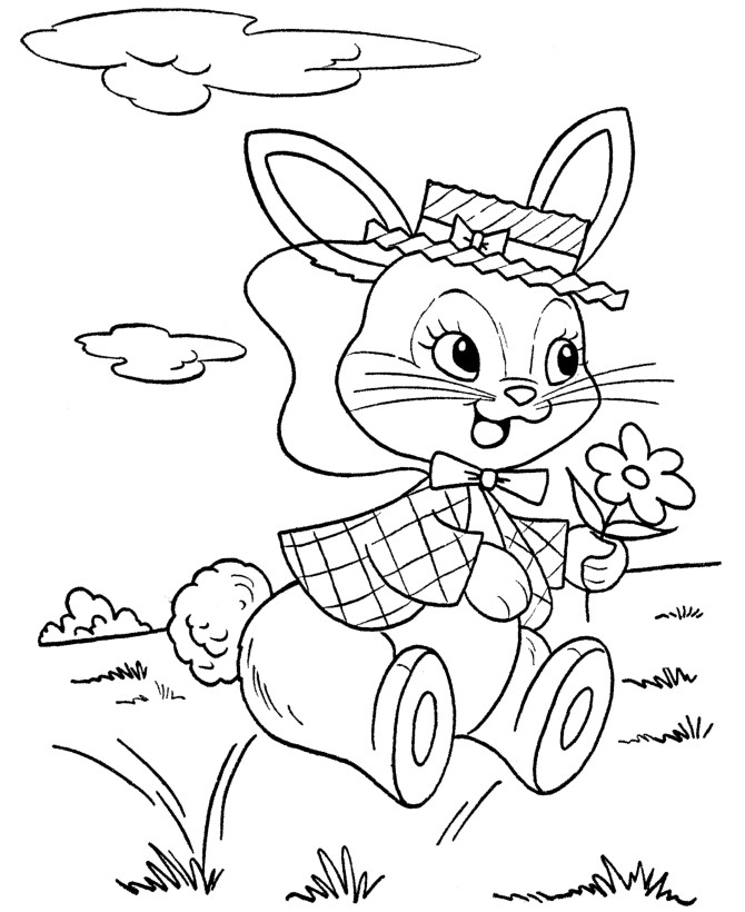 Bunny Coloring Pages For Kids
 Bunny Coloring Pages Best Coloring Pages For Kids