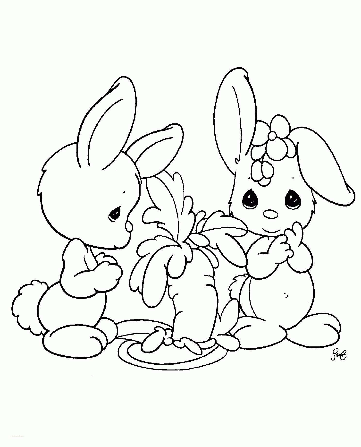 Bunny Coloring Pages Printable
 Awesome 15 Cute Easter Bunny Coloring Pages Printable