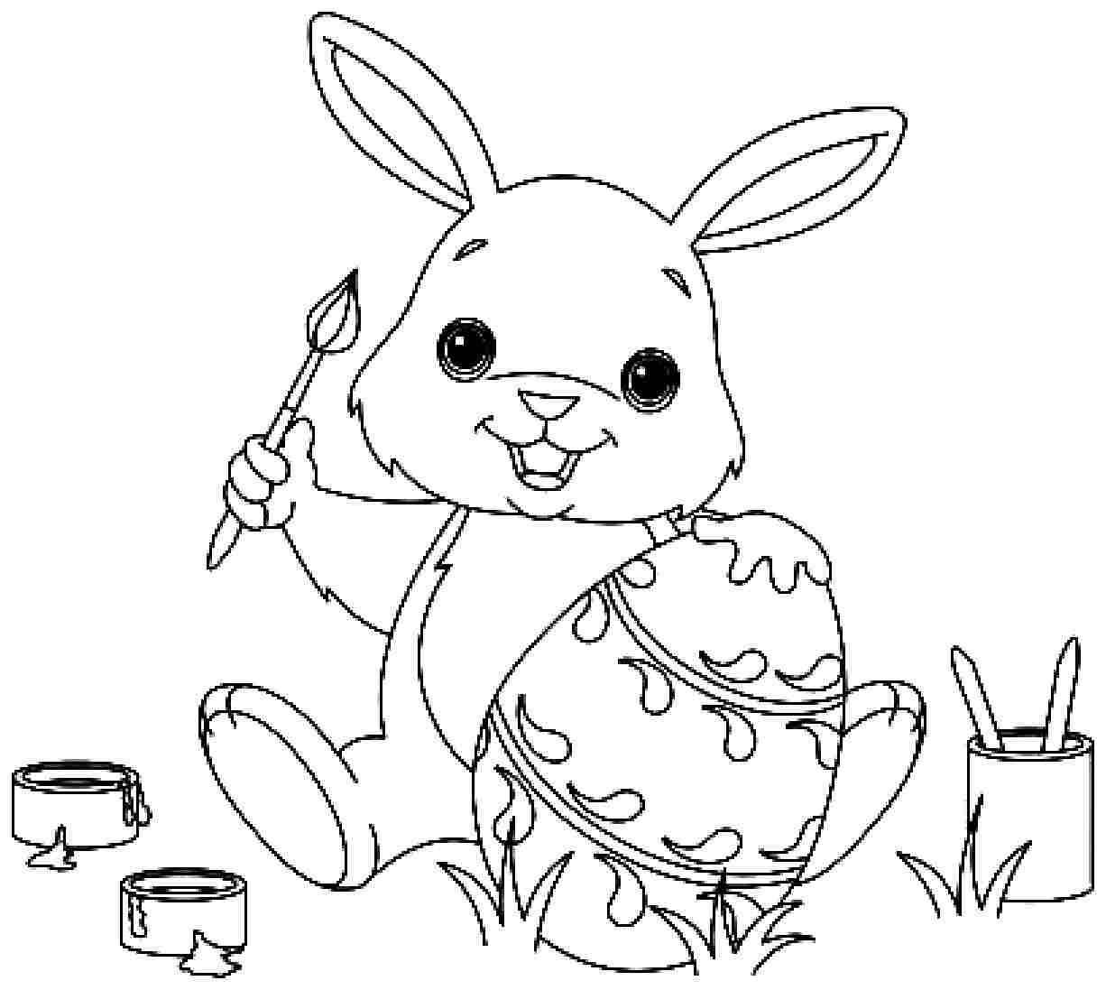 Bunny Coloring Pages Printable
 35 Best Easter Bunny Coloring Pages We Need Fun