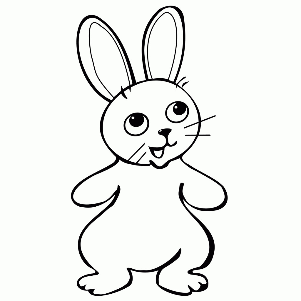 Bunny Coloring Pages Printable
 Coloring Pages A Rabbit Printable
