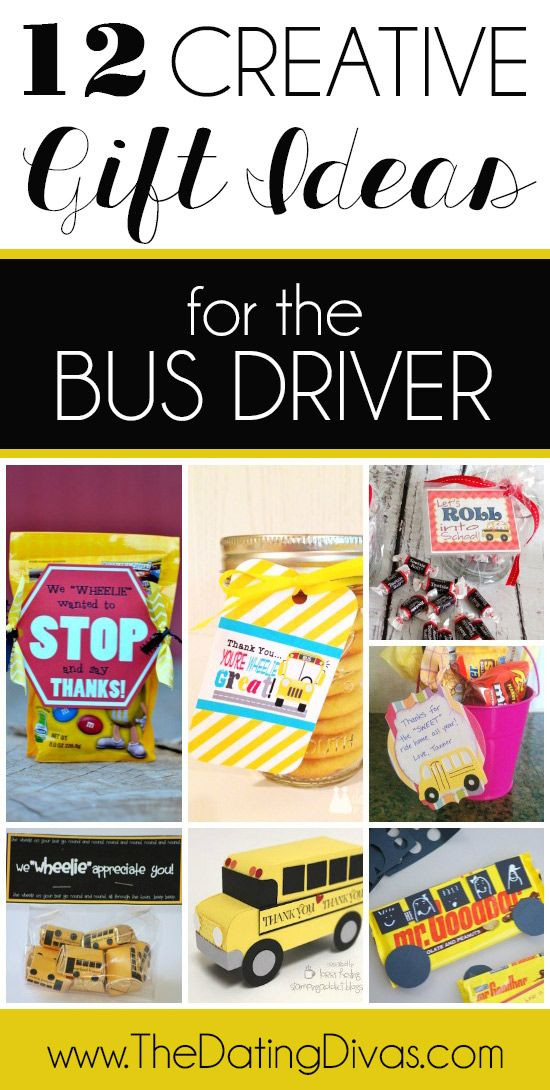 Bus Driver Christmas Gift Ideas
 Teacher Gift Ideas For Any Time of Year