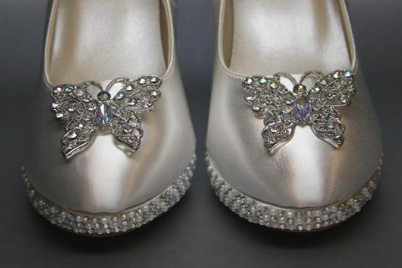 Butterfly Wedding Shoes
 Unavailable Listing on Etsy