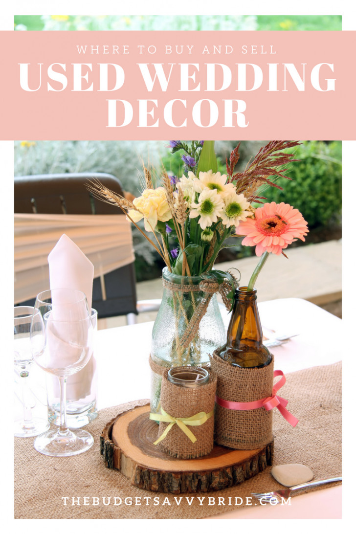 Buy Used Wedding Decor
 Where to Buy and Sell Used Wedding Decor line