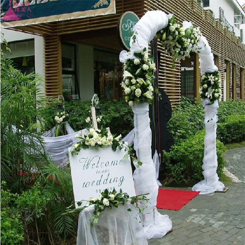 Buy Used Wedding Decor
 Aliexpress Buy New 75cm Wide Organza Decoration