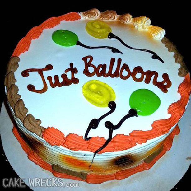 Cake Wrecks Birthday
 25 cake decorators that spectacularly misunderstood their
