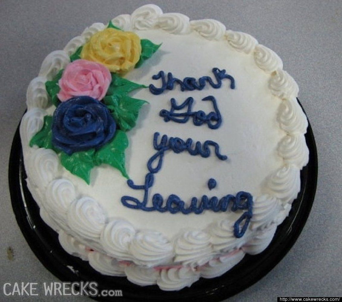 Cake Wrecks Birthday
 Cake Wrecks The Most Awkward 50th Birthday And Retirement
