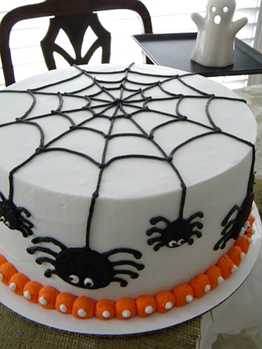 Cakes For Halloween
 Spider Cake For Trey CakeCentral