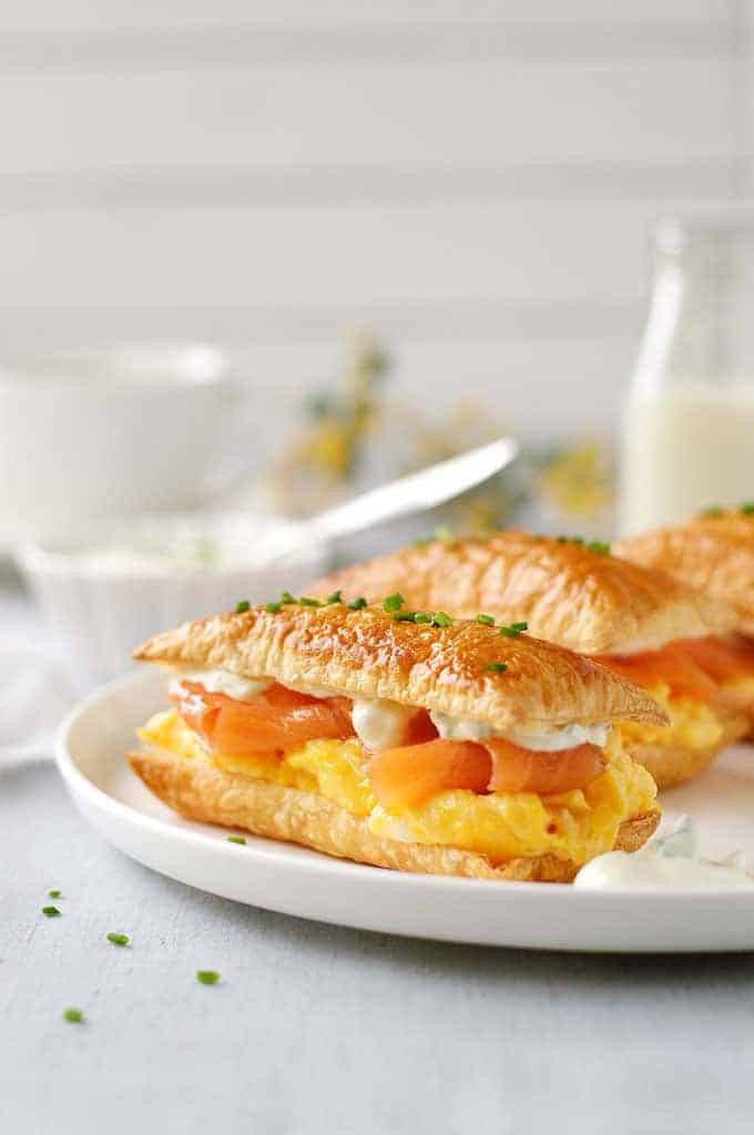 Can Dogs Eat Smoked Salmon
 Smoked Salmon and Egg Breakfast Mille feuille