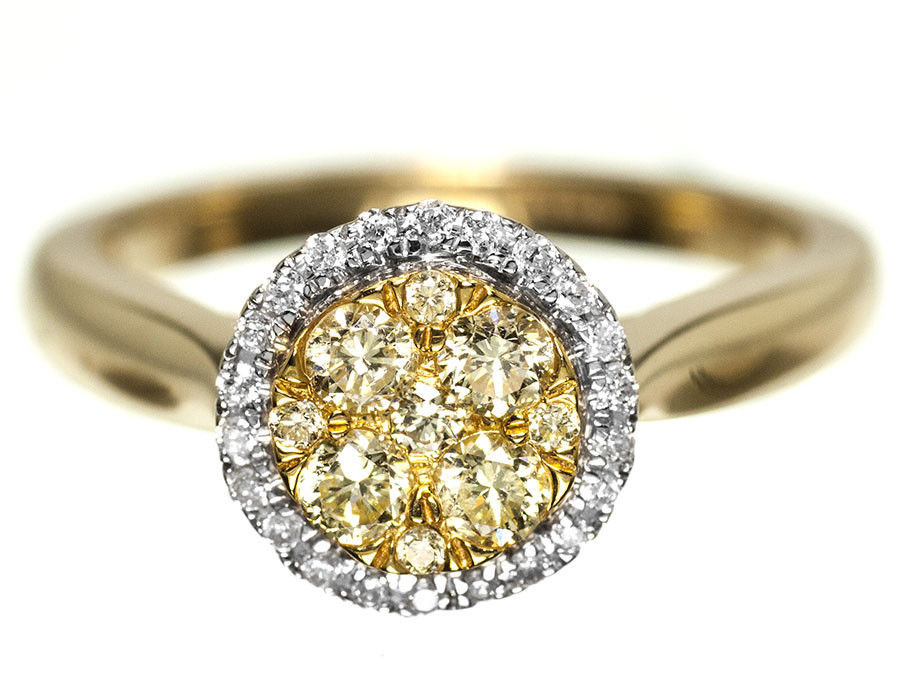 Canary Diamond Engagement Rings
 La s Yellow Canary Diamond Engagement Band Ring in 14K
