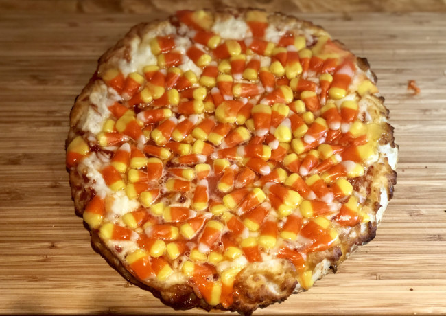 Candy Corn Pizza
 I Made Candy Corn Pizza To See If It’s As Gross As It Sounds