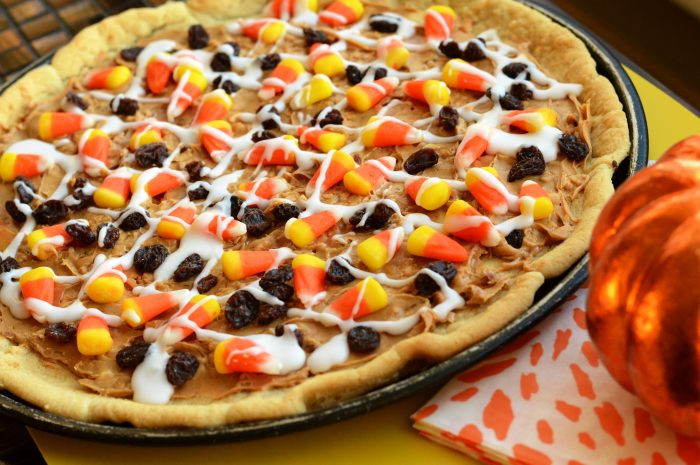 Candy Corn Pizza
 Candy Corn Cookie Pizza Swanky Kitchen