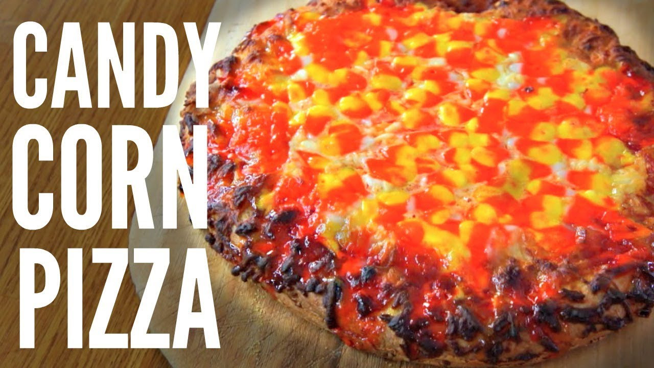 Candy Corn Pizza
 CANDY CORN PIZZA Taste Test