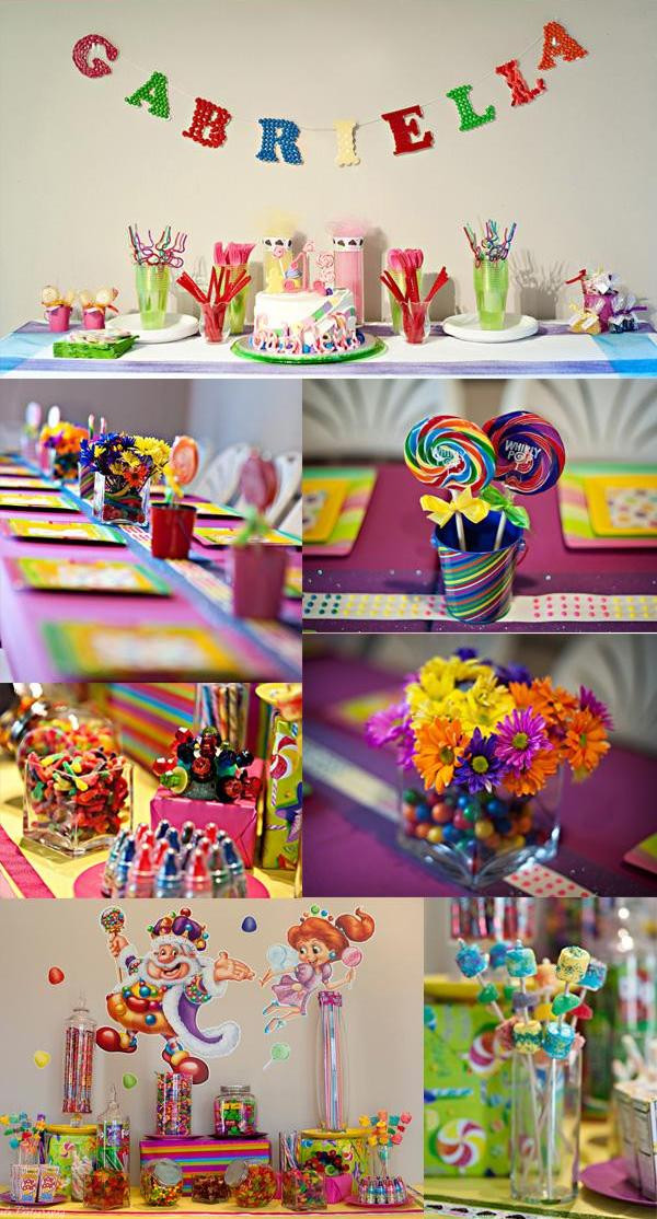 Candy Land Birthday Party
 Candyland Birthday Party Theme