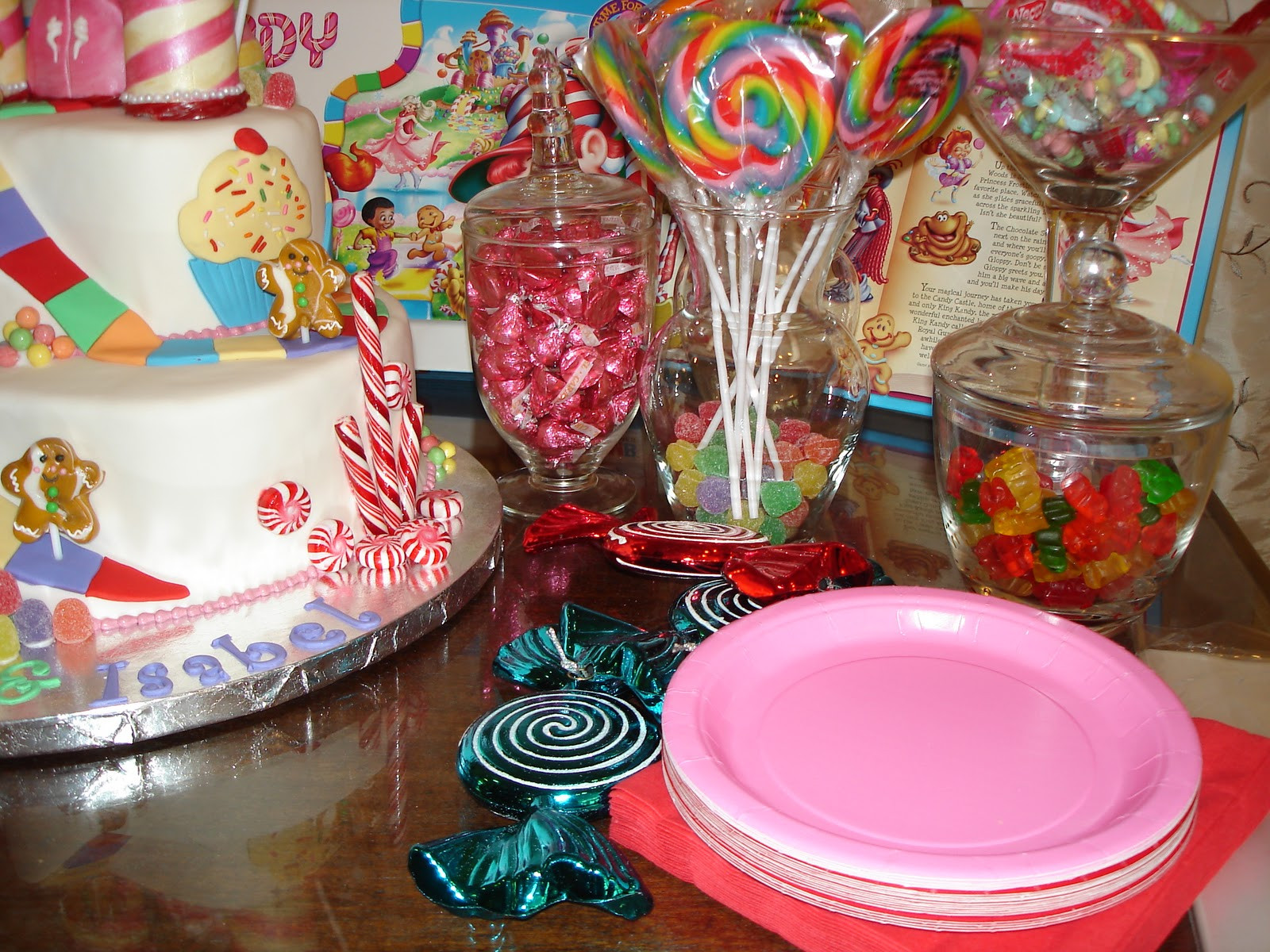 Candy Land Birthday Party
 Picture Perfect Party Co Candyland Birthday Party