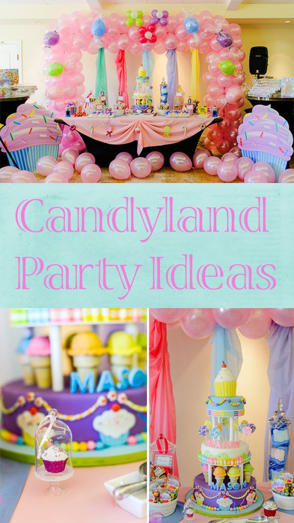 Candy Land Birthday Party
 Candyland Birthday Party Ideas