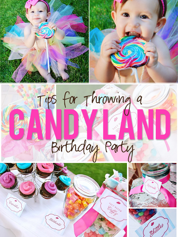 Candy Land Birthday Party
 Sweet Candyland Birthday