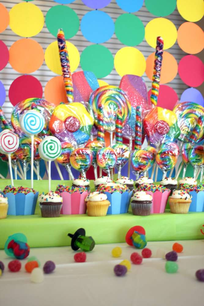 Candyland Birthday Party Ideas
 Candy Candyland Candy Land Birthday Party Ideas