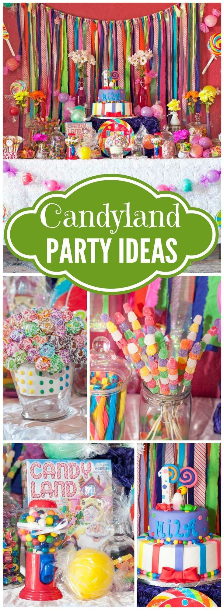 Candyland Birthday Party Ideas
 Candyland Birthday "Mila s 1st Candyland"