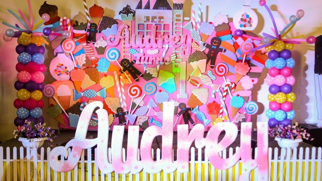 Candyland Birthday Party Ideas
 Audrey s Candyland 1st Birthday At The Pavillion