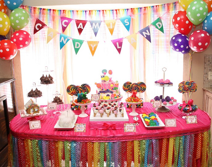 Candyland Birthday Party Ideas
 Nurseries and Parties We Love this Week
