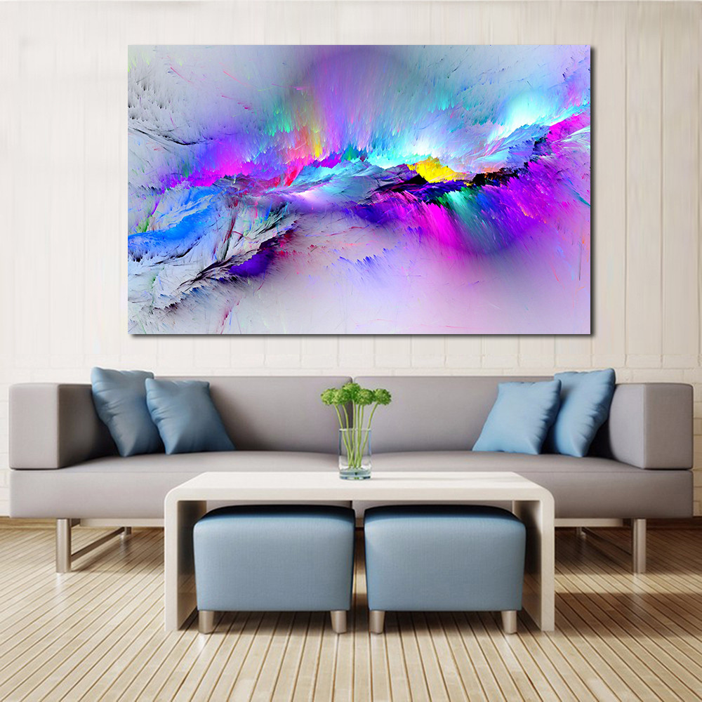 Canvas Painting For Living Room
 JQHYART Wall For Living Room Abstract Oil