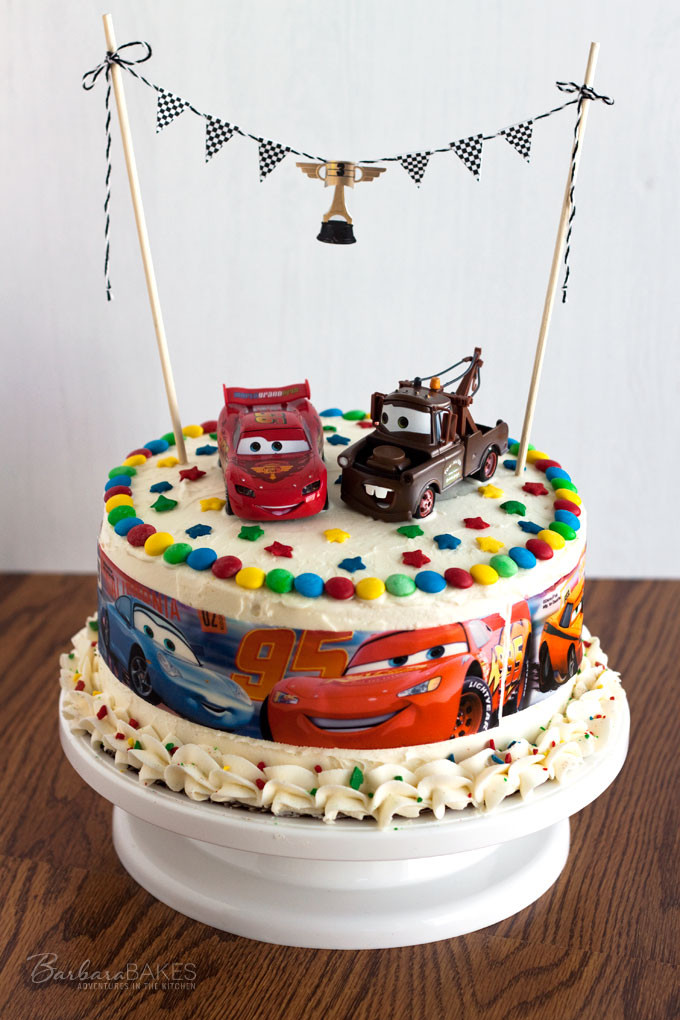 Car Birthday Cake
 Cars Birthday Cake