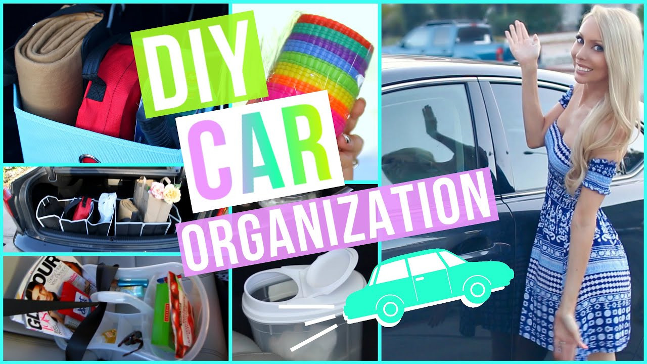 Car Organizer DIY
 DIY Car Organization Ideas