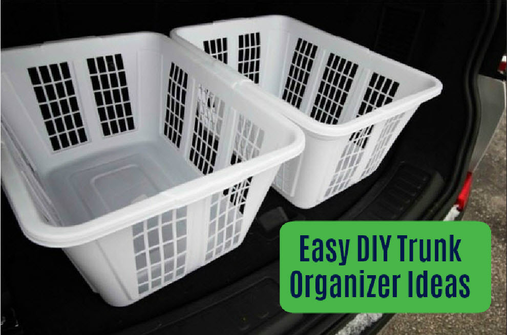 Car Organizer DIY
 DIY Trunk Organizers—How to Make a Custom Trunk Organizer