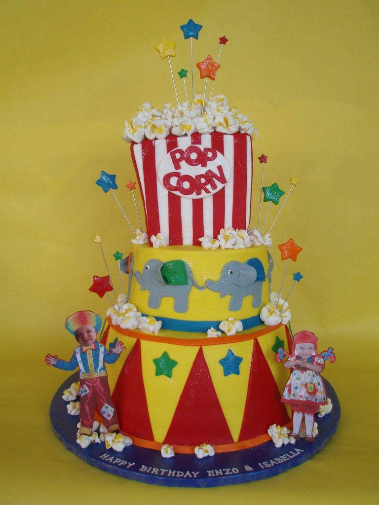 Carnival Themed Birthday Cakes
 Circus Carnival Themed Birthday Cake a photo on Flickriver