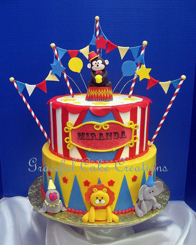 Carnival Themed Birthday Cakes
 Circus Themed Birthday Cake in 2020