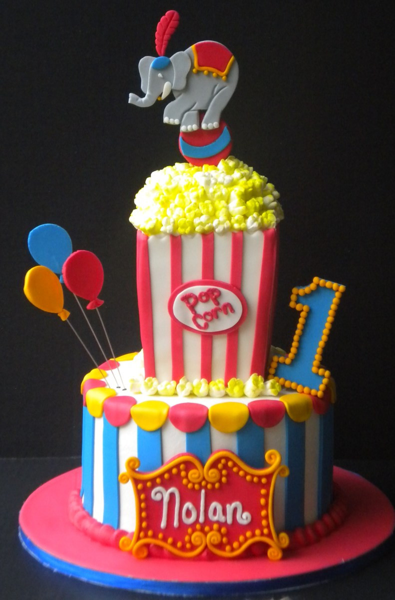 Carnival Themed Birthday Cakes
 Circus Cake Cake Decorating munity Cakes We Bake