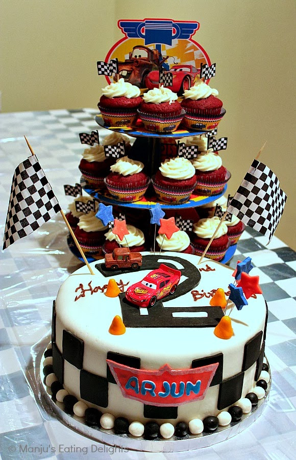 Cars Birthday Cakes
 Manju s Eating Delights Cars themed Birthday Cake and
