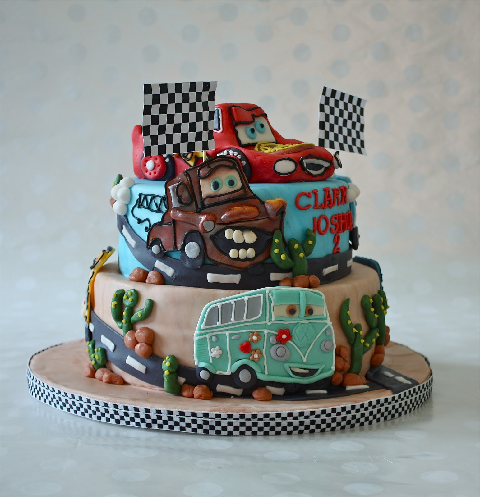 Cars Birthday Cakes
 THE CARS CAKE