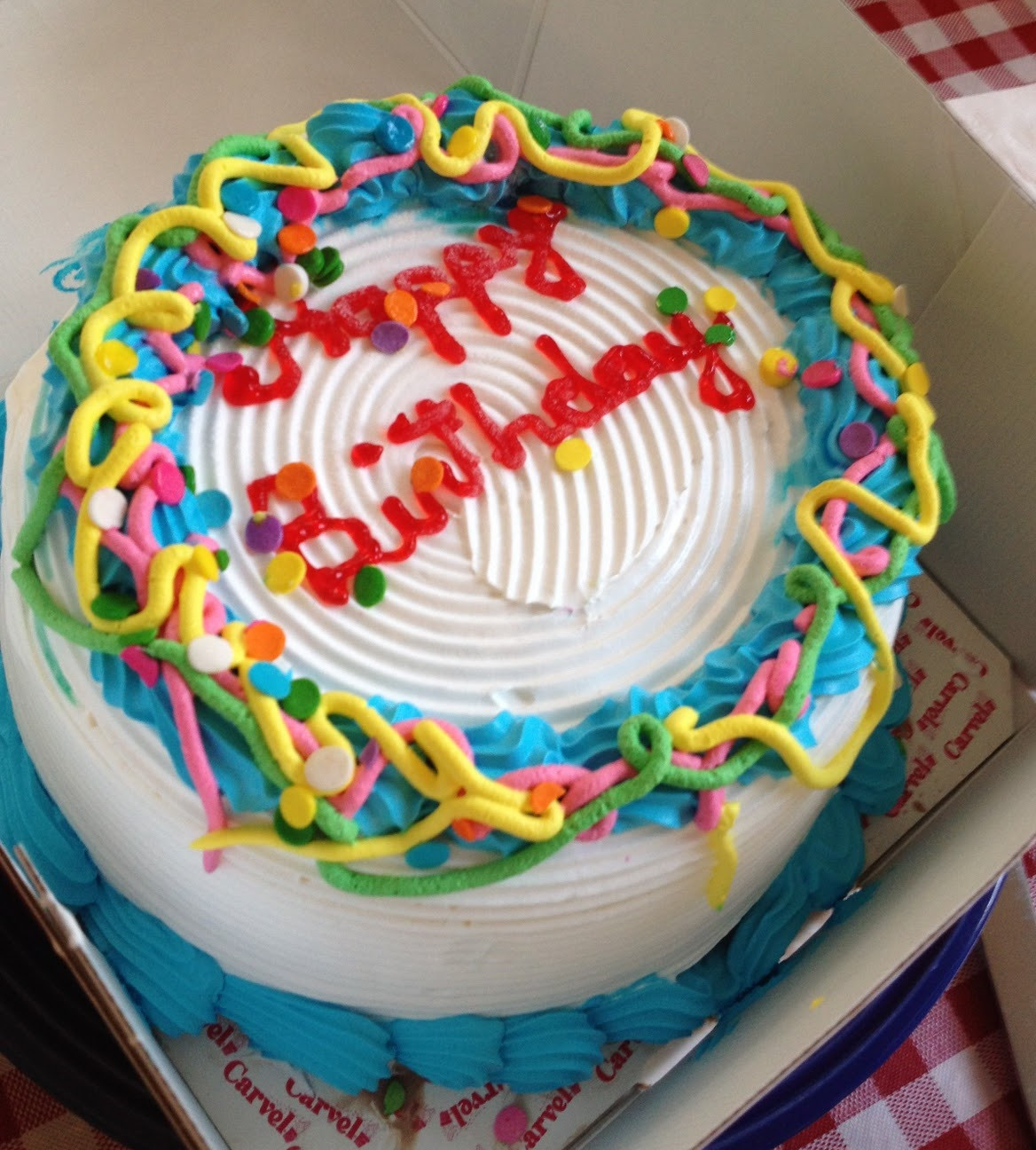 Carvel Birthday Cakes
 ihot wallons It s My Birthday Today Let s Celebrate with