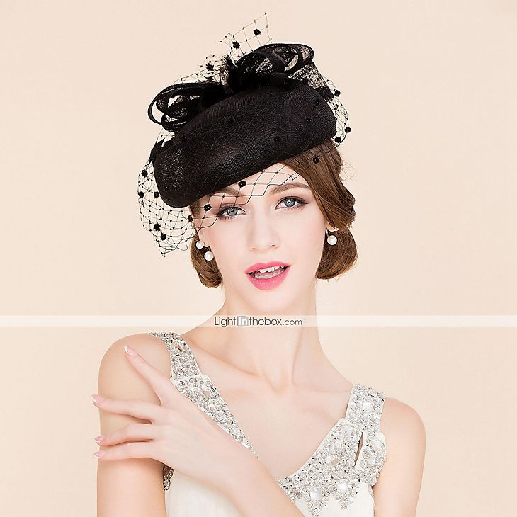 Casual Wedding Veils
 Women s Tulle Flax Headpiece Wedding Special Occasion