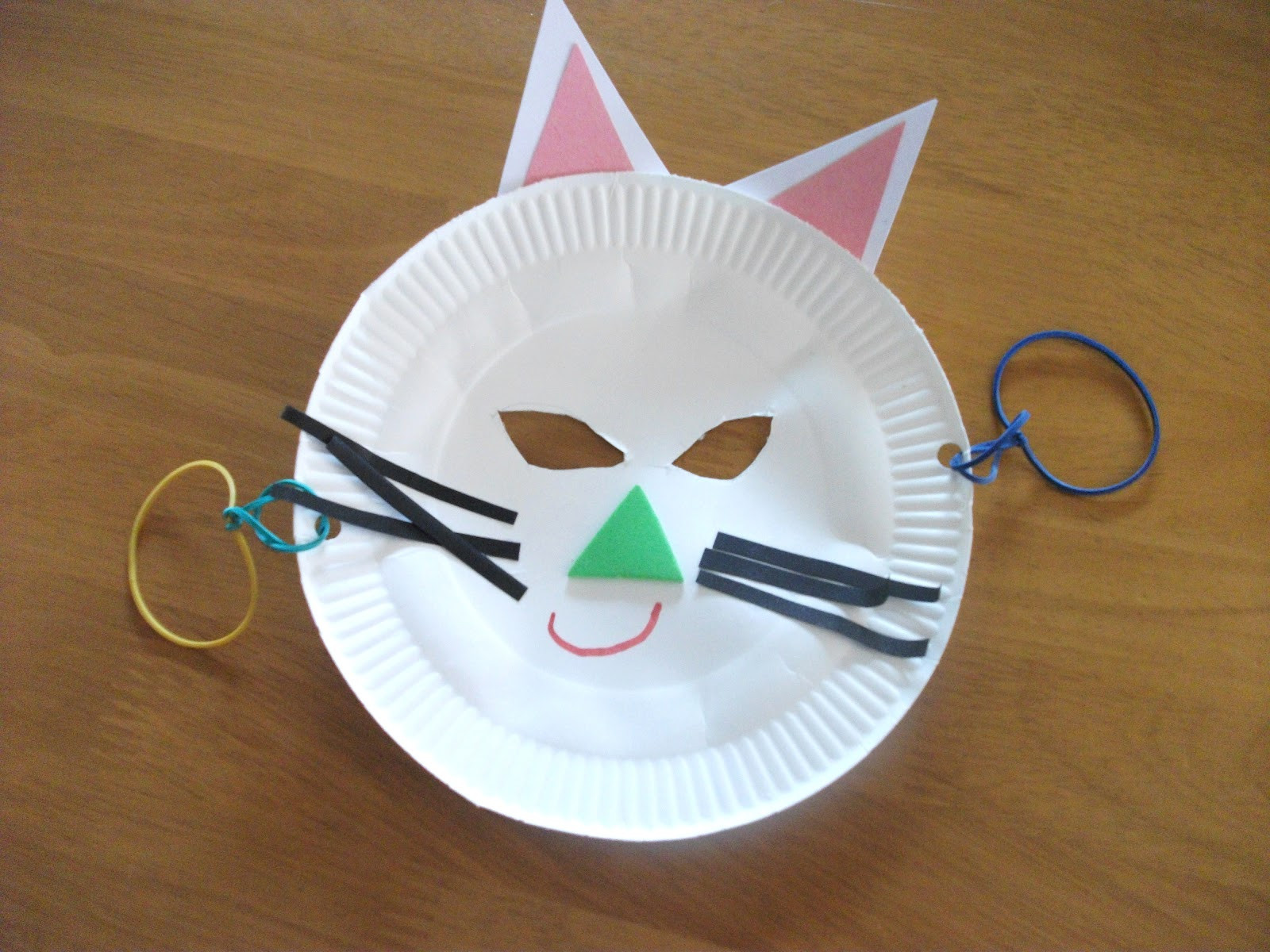 Cat Craft For Kids
 Preschool Crafts for Kids Paper Plate Cat Mask Craft