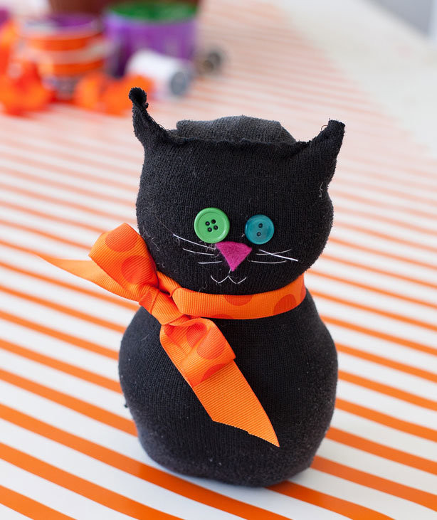 Cat Craft For Kids
 Black Sock Cat 10 Halloween Crafts for Kids
